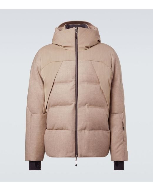 Sease Natural Nordend Wool-Blend Down Ski Jacket for men