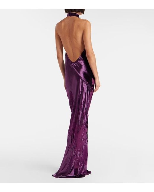 Robe Longue The Sei en coloris Purple