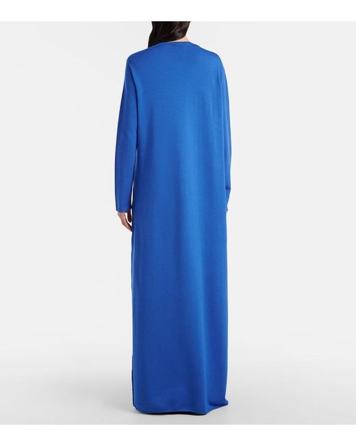 Tom Ford Blue Wool Pique Cardigan