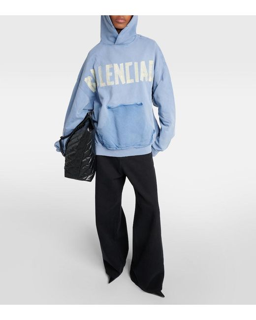 Balenciaga Black Mid-Rise Wide-Leg Jeans