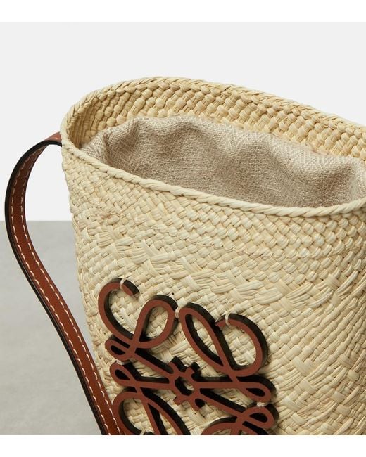 Loewe Metallic Paula's Ibiza Anagram Bucket Bag