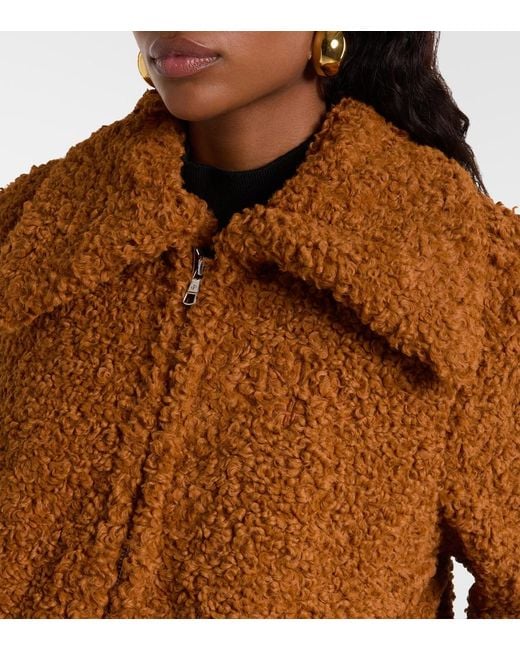 Patou Brown Bomber Jacket