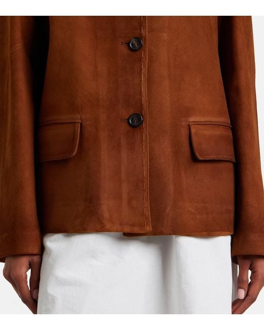 Miu Miu Brown Suede Jacket