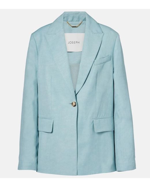 Blazer Rochd De Chambray Joseph de color Blue