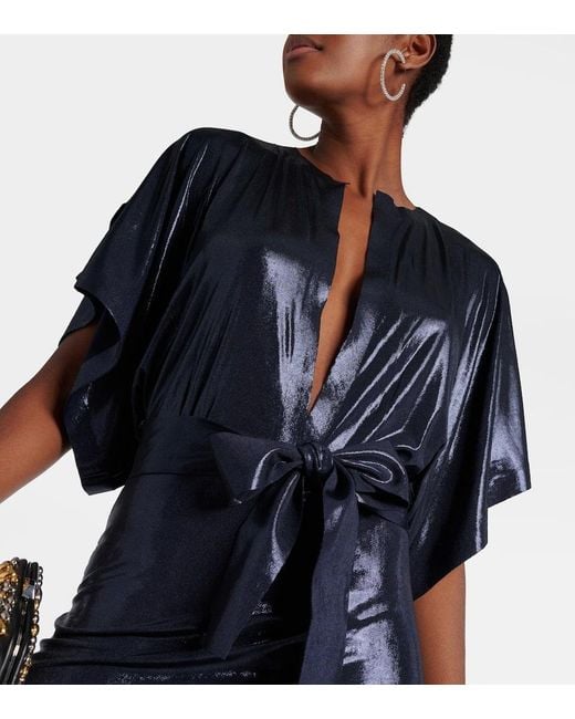 Robe Du Soir Norma Kamali en coloris Blue