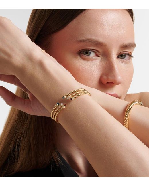 Bracciale Cablespira Flex di David Yurman in Metallic