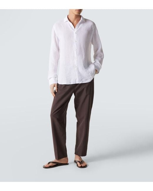 Camicia di Fedeli in White da Uomo