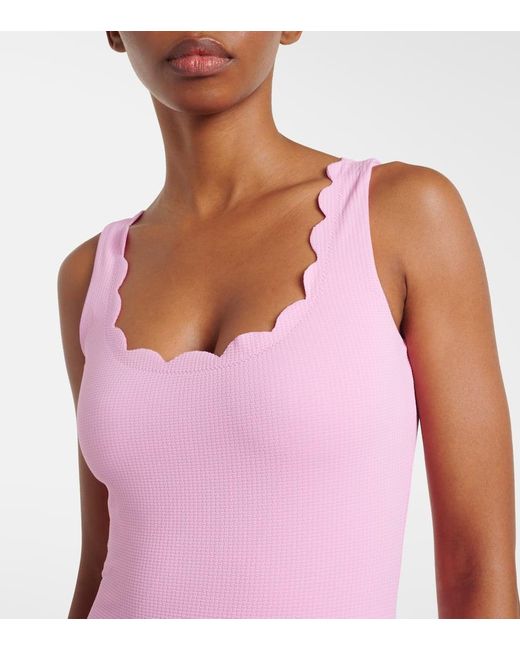 Marysia Swim Pink Badeanzug Palm Springs