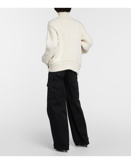 Tom Ford White Alpaca And Wool-Blend Sweater