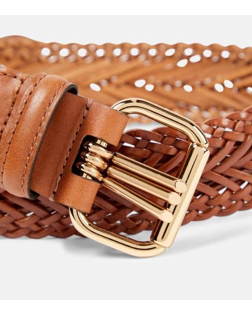 Etro Brown Leather Belt