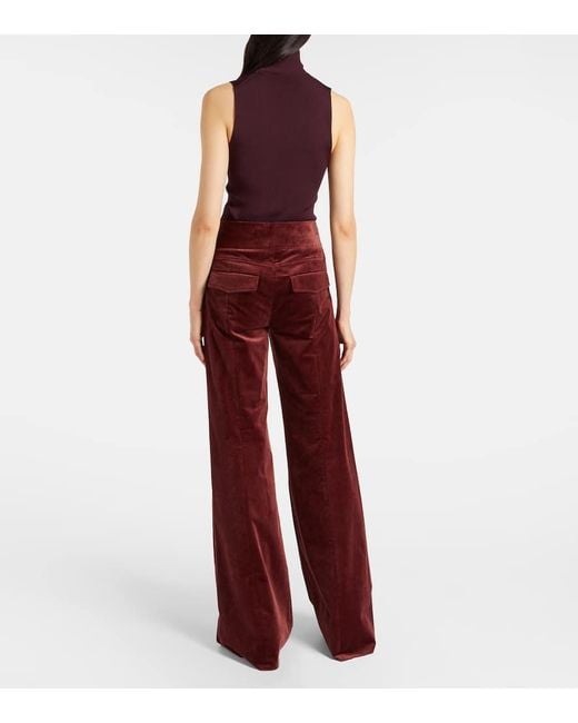 Pantaloni Flared Twisted Structure di Dorothee Schumacher