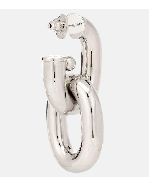 Rabanne Metallic Chain Link Earrings