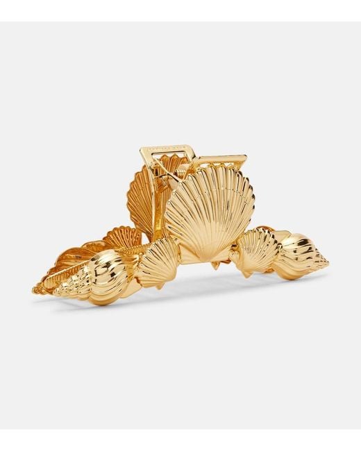 Jennifer Behr Metallic Oceane-Plated Hair Clip