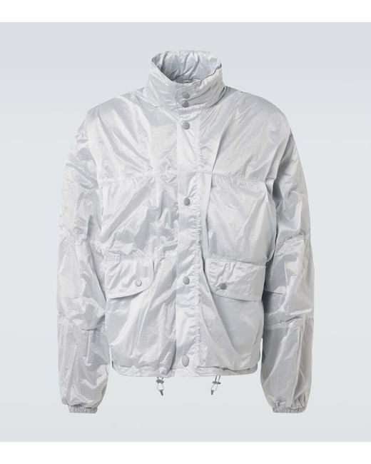 Our Legacy Gray Exhale Technical Ripstop Jacket for men