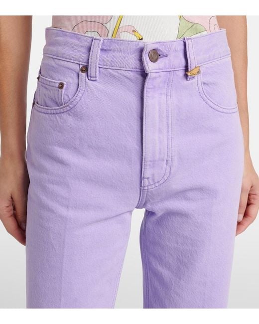 Jeans Rectos Chloé de color Purple
