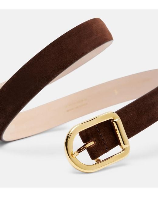 DEHANCHE Brown Mija Suede Belt