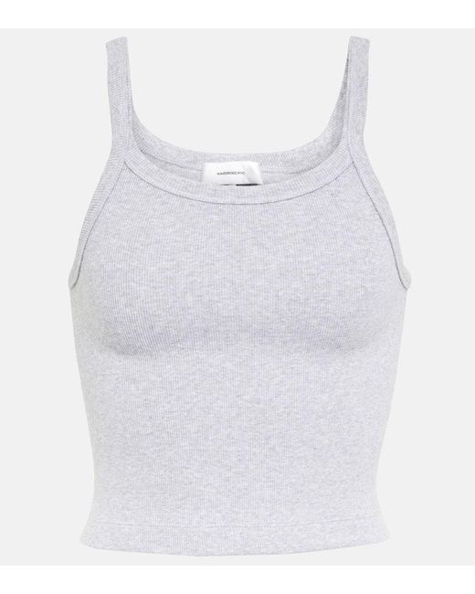 Wardrobe NYC White X Hailey Bieber Cotton-blend Tank Top