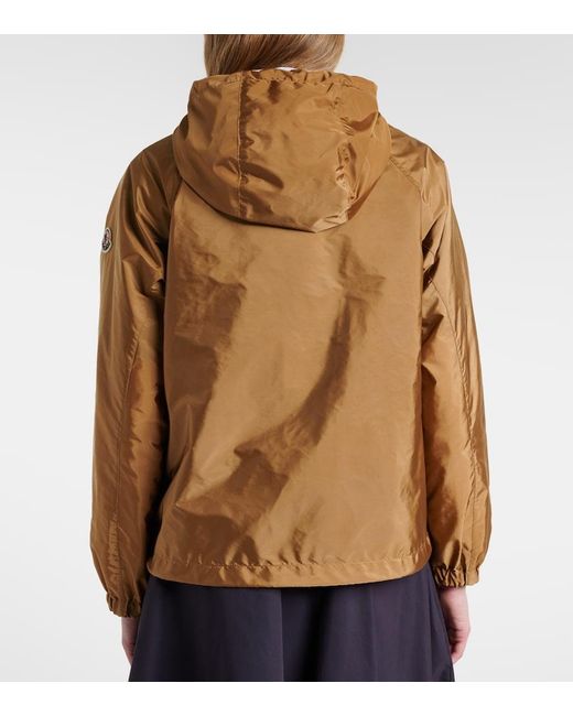 Moncler Brown Coquelicot Technical Jacket