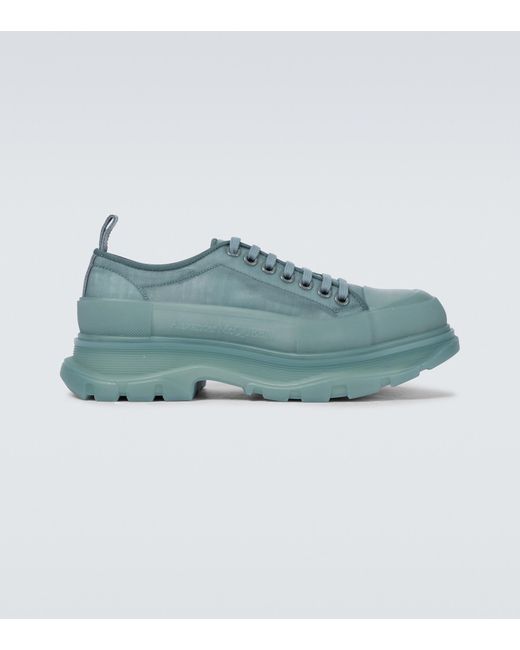alexander mcqueen tread slick platform sneakers