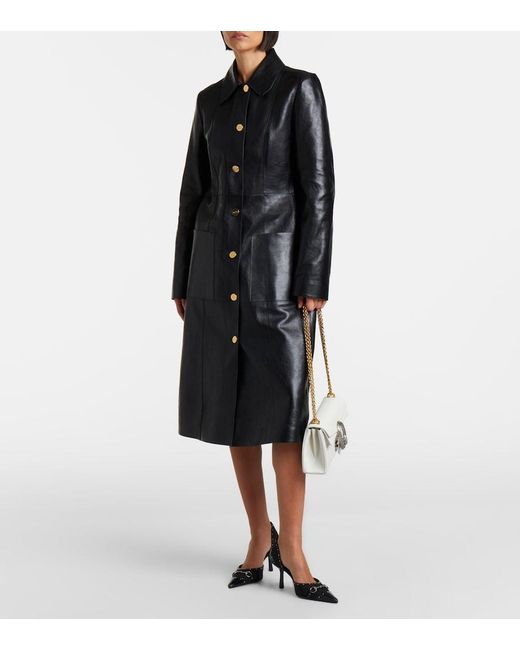 Cappotto Interlocking G di Gucci in Black
