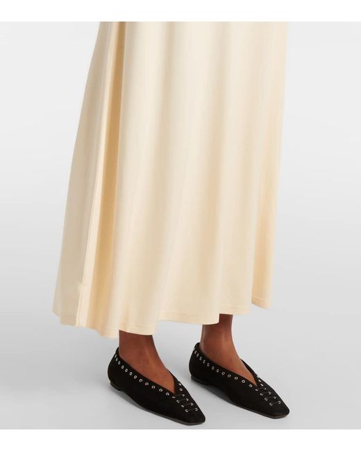 Totême  Natural Jersey Maxi Skirt