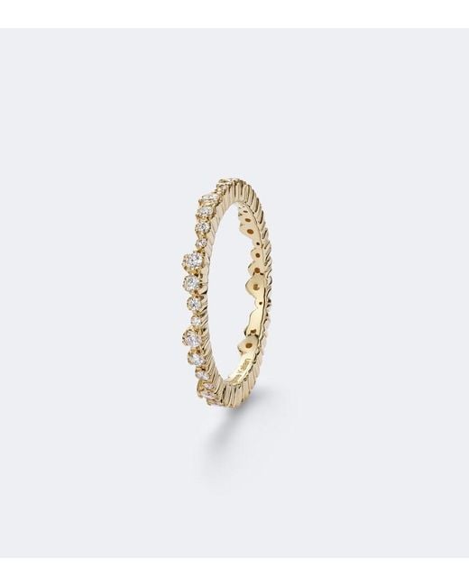 Suzanne Kalan White Ivy 18Kt Tech Ring Jackets With Diamonds