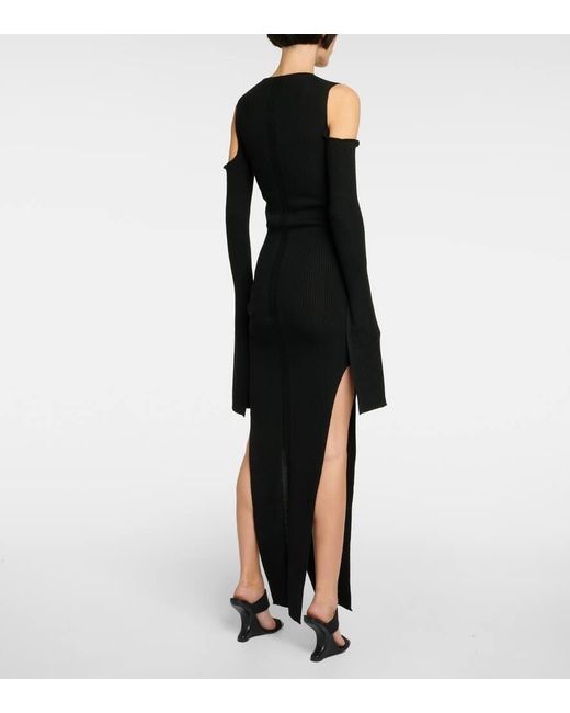 Robe Longue En Laine Vierge Rick Owens en coloris Black