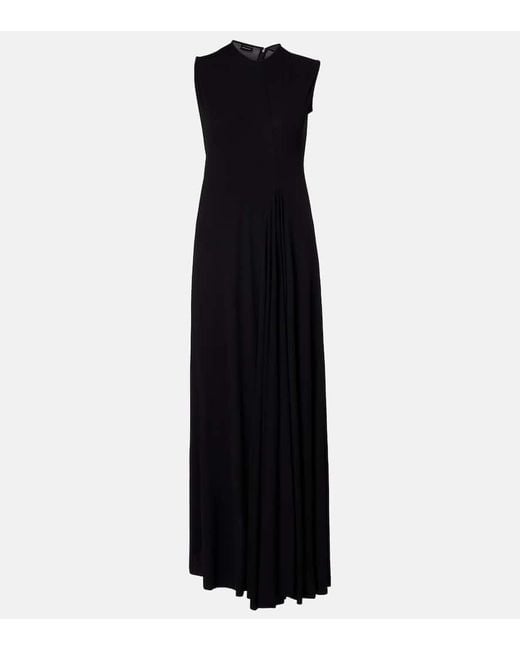 Balenciaga Black Maxikleid