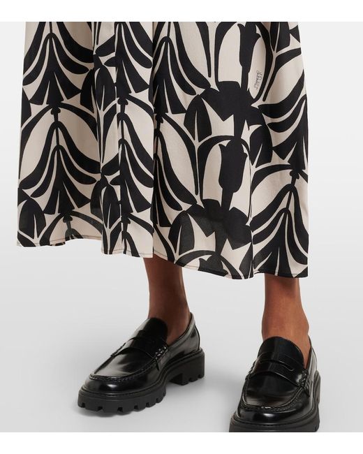 LaDoubleJ Black Cerere Silk Shirtdress