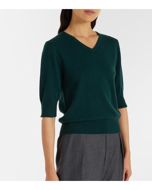 Extreme Cashmere Green N°400 Mel Cashmere Sweater