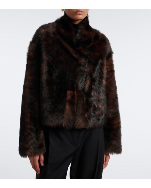 Arma Black Mooney Reversible Shearling Jacket