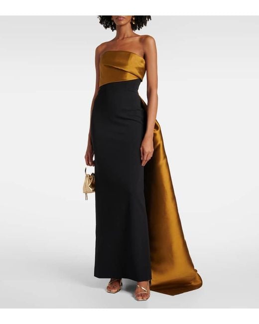 Robe Longue Kinsley Solace London en coloris Black