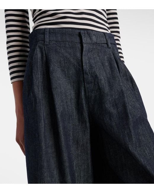 Jeans Luis A Gamba Larga di Max Mara in Black