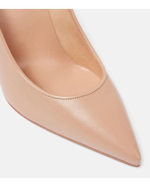 Christian Louboutin Natural Sporty Kate 100 Leather Pumps