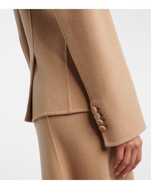 Gabriela Hearst Brown Daelan Cashmere Jacket