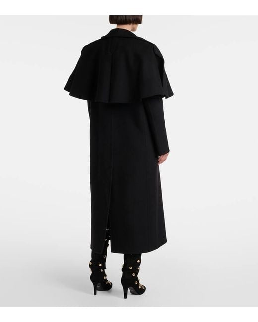 Cappotto Doppiopetto di Chloé in Black