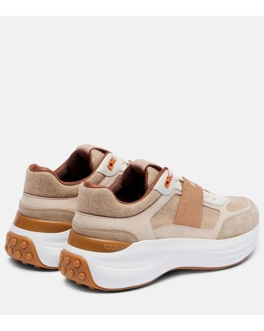 Baskets Tod's en coloris Natural