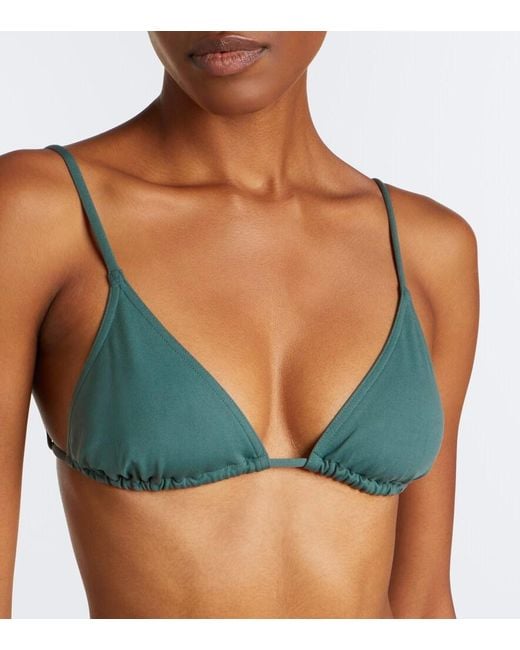 Eres Green Mouna Bikini Top
