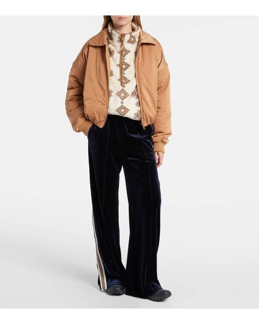 The Upside Natural Carlotta Bomber Jacket