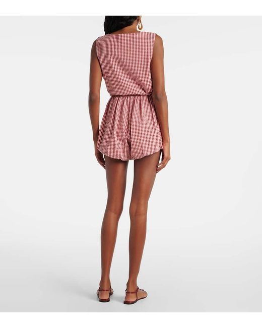 Posse Red Shorts Aurelia Aus Baumwolle
