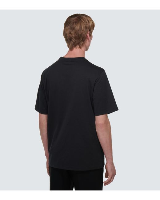 Camiseta de punto en algodon y piel Berluti de hombre de color Negro | Lyst