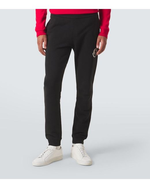 Moncler Black Logo Swim Trunks for men
