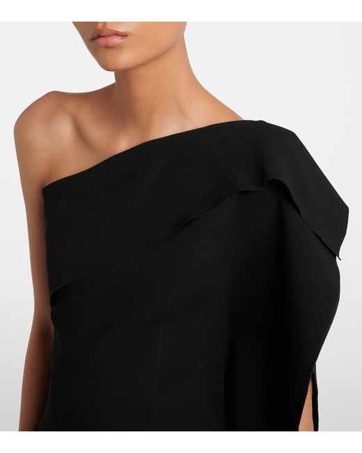 FFORME Black Lavinia One-Shoulder Top