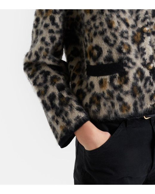 Nili Lotan Black Beyton Cashmere And Silk Cardigan