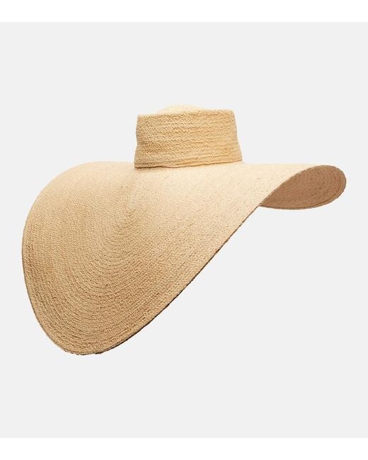 Zimmermann Brown Raffia Sun Hat