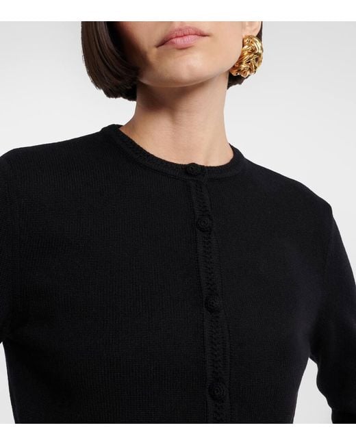 Cardigan di Saint Laurent in Blue