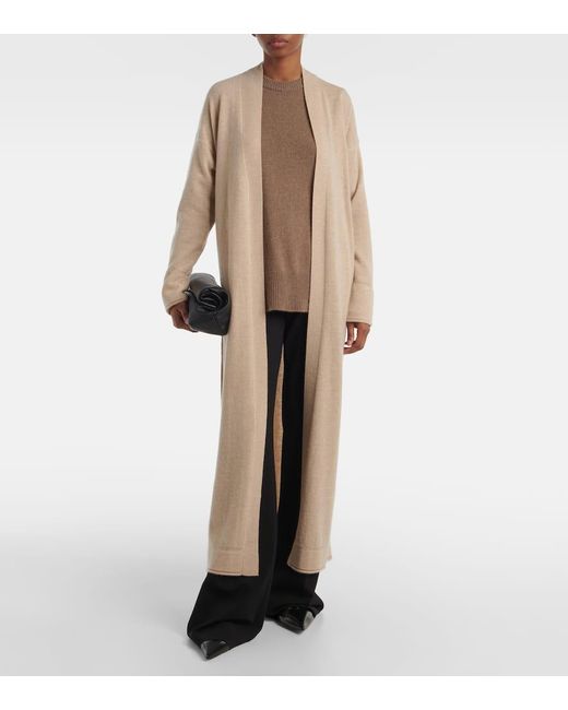 Max Mara Natural Cardigan Asbuurg Aus Kaschmir