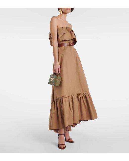Borsa Gaby Cassandre di Saint Laurent in Green
