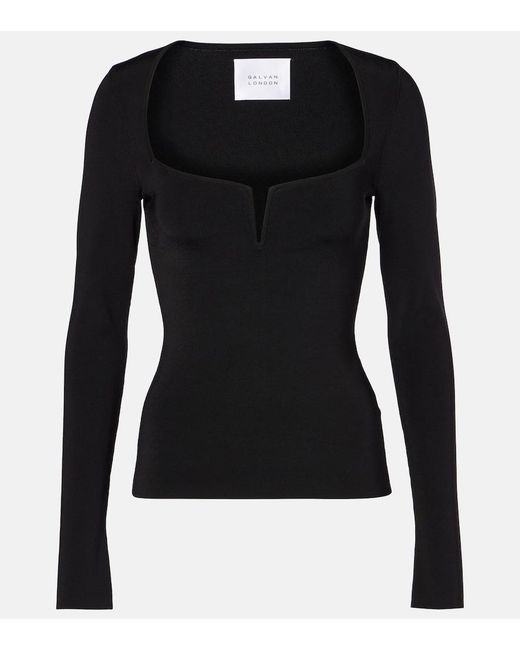 Galvan Black Freya Top