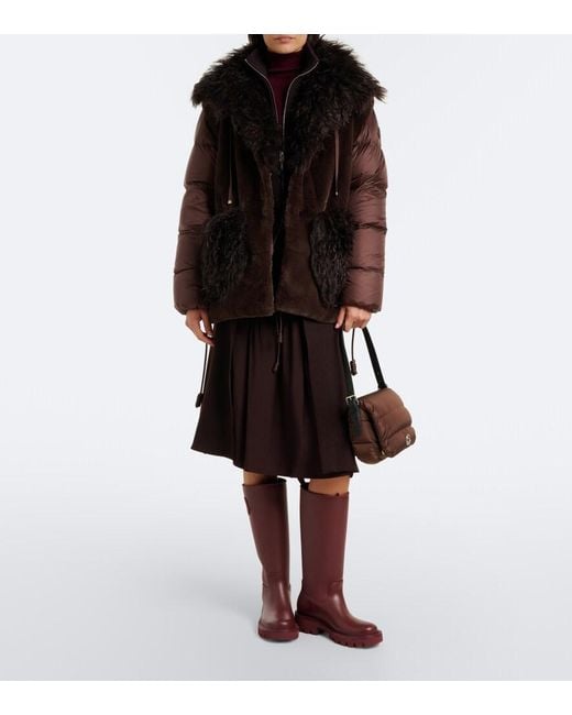 Moncler Black Immersif Convertible Down Jacket